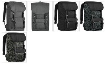 Oasis black beth backpack top