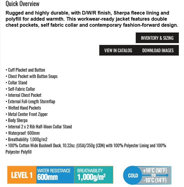 Stormtech Jacket Tradesmith - CWC-3 - discounted to $119.00 compare at $170.00