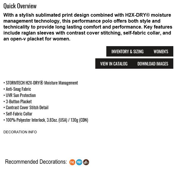 Stormtech - Horizon Polo - GTP-1 on sale at $60.00