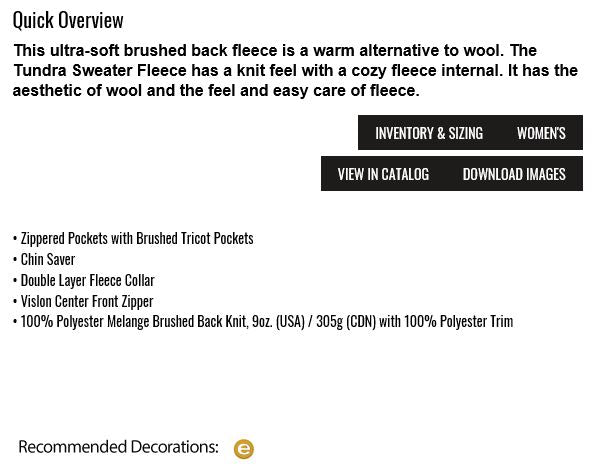 Stormtech Jacket - Tundra Sweater Fleece - NFX-2 $72.00