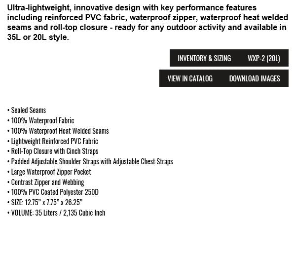 Stormtech Cascade Waterproof Backpack - WXP-1 $56.00 compare at $80.00